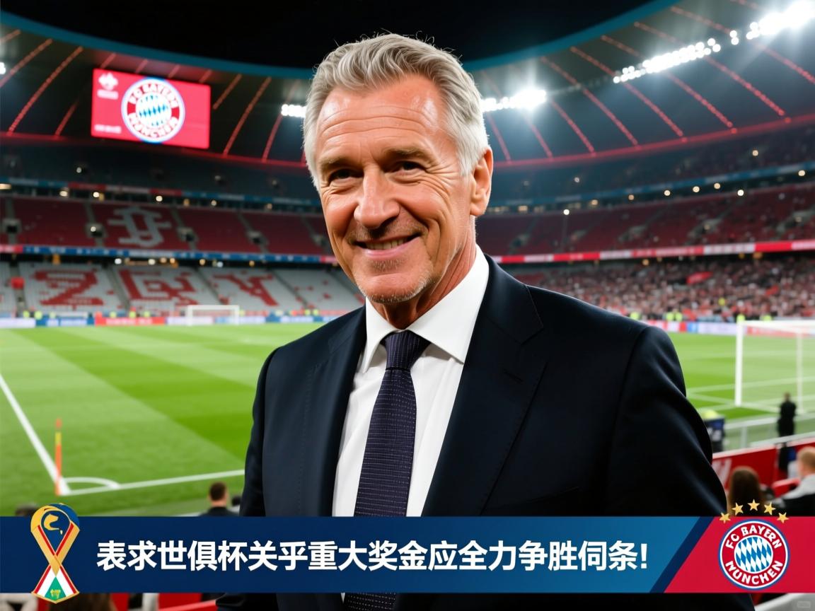 包含拜仁主席鲁梅尼格表示世俱杯关乎重大奖金，拜仁应全力争胜的词条  第1张