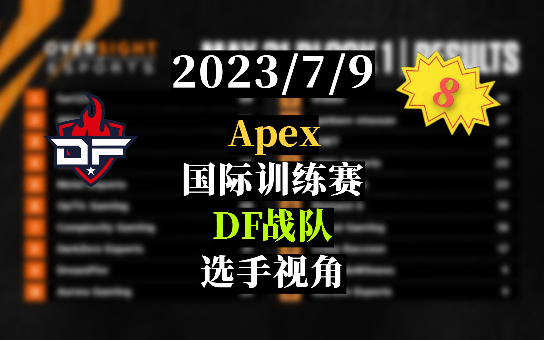 关于这场Apex英雄比赛中，战马战队与烈日裁决打出神仙对决，爆冷夺胜，这场打得太精彩的信息