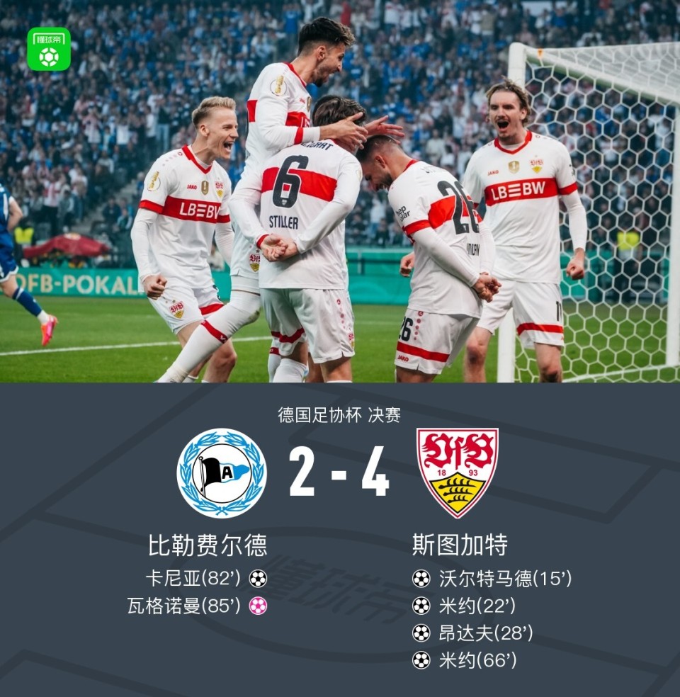 斯图加特主场告负，保级考验临近